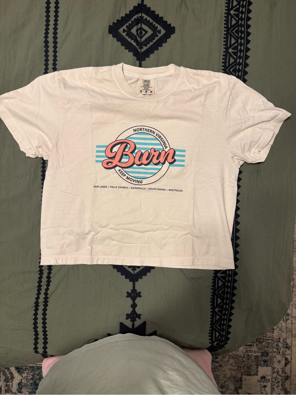 Burn Boot Camp Cropped Tee